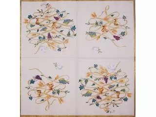 Szalvéta 33*33 cm 20 db/cs - IHR Ostya és kalász