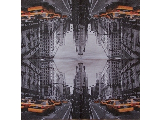 Szalvéta Paper+Design 20db/cs 33x33cm 3 rétegű New York utcakép