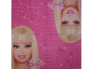 Szalvéta Procos 33*33 cm 20 db/cs Barbie