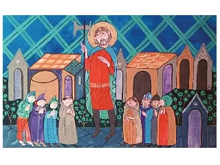 Szent László király legendája diafilm 