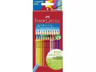 Színes ceruza készlet, háromszögletű, FABER-CASTELL \