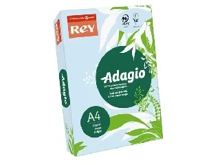 Színes másolópapír, A4, 80 g, REY Adagio, 10 lap pasztell kék