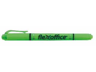 Szövegkiemelő, 1,0/4,0 mm, kétvégű, FLEXOFFICE 