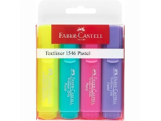 Faber Castell: Pasztell szövegkiemelő készlet - 4 db-os