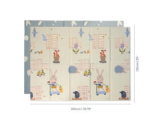 Taf Toys játszószõnyeg szivacs Urban Garden Foam mat 200x150 cm 13085