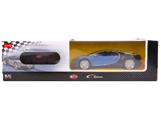 Távirányítós autó 1:24 Bugatti Chiron fekete 