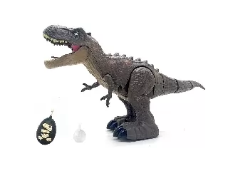 Távirányítós dínó, füstöl, hangot ad