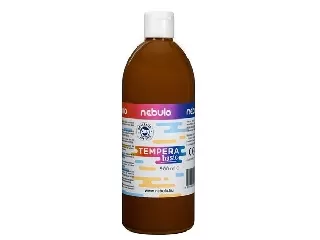 Tempera, 500 ml, NEBULO, barna