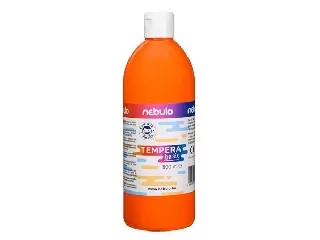 Tempera, 500 ml, NEBULO, narancssárga