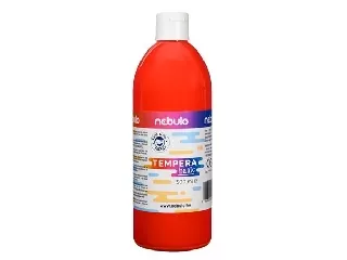 Tempera, 500 ml, NEBULO, piros