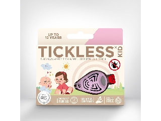 Tickless Kid ultrahangos kullancsriasztó babáknak és kisgyerekeknek Pink