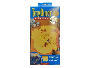 Tiny Diner alátét mosható mûanyag sárga