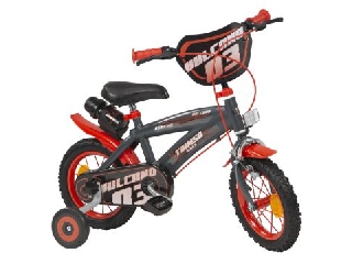 Toimsa: Vulcano gyermekkerékpár - 12-es méret, piros-fekete