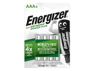 Tölthető elem, AAA mikro, 4x700 mAh, ENERGIZER 