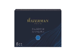 Töltőtoll patron, WATERMAN, kék