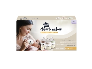 Tommee Tippee cumisüveg - CTN 3 db 150 ml pasztell