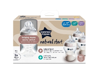 Tommee Tippee cumisüveg CTN Natural Start 3x260 ml