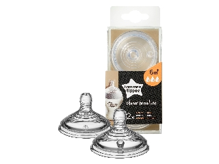 Tommee Tippee cumisüveg cumi CTN 2 db gyors folyású