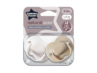 Tommee Tippee játszócumi Cherry latex 2 db 0-6hó