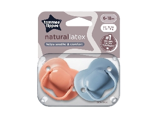 Tommee Tippee játszócumi Cherry latex 2 db 6-18hó