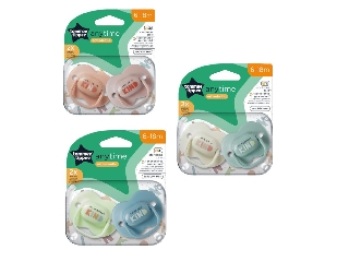 Tommee Tippee játszócumi CTN Anytime 2 db 6-18 hó