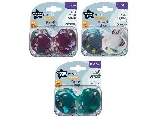 Tommee Tippee játszócumi Moda 2db 18-36hó Midnight Jungle