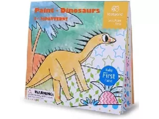 Tooky Toy: Vízzel festő füzet dinoszaurusz mintákkal