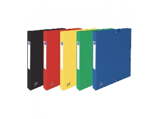 Top File füzetbox (karton) A4 25mm vegyes intenzív színek