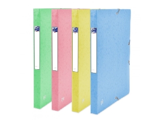 Top File füzetbox (karton) A4 25mm vegyes pasztell színek