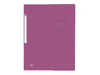Top File gumis mappa (pólyás) A4 lila