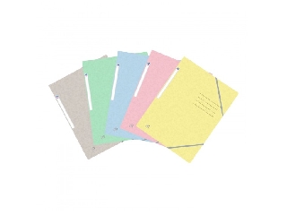 Top File gumis mappa (pólyás) A4 pasztell mix (5 szín)