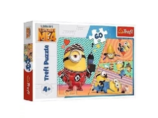 Trefl: Boldog Minyonok puzzle - 60 darabos