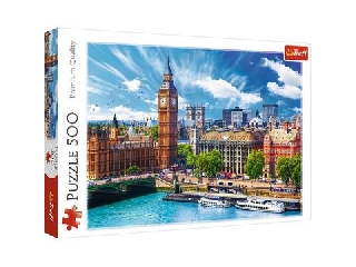 Trefl: Napos idő Londonban - 500 darabos puzzle