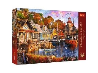 Trefl Premium Plus: Photo Odyssey Tengerparti kikötő - 1000 darabos puzzle