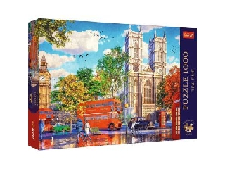 Trefl Premium Plus: Tea Time London - 1000 darabos puzzle