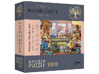 Trefl Puzzle Wood Craft: Antikvitás – 1000 darabos puzzle fából