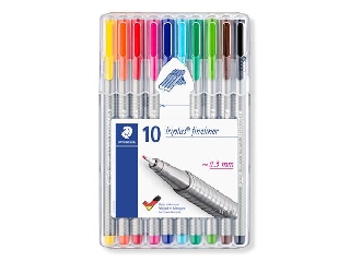 Tűfilc készlet, 0,3 mm, STAEDTLER 