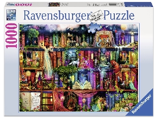 Tündérek könyvespolca 1000 darabos puzzle