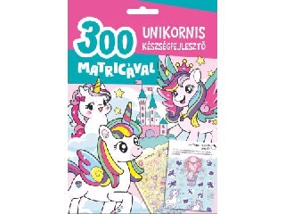 Unikornis készségfejlesztő - 300 db matricával