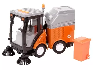 Útseprő autó kukával