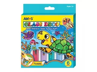 Üvegmatrica festék 6 szín/63 ml