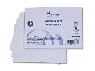Victoria - Famentes írólap A5