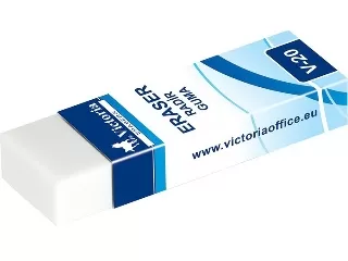 Victoria radír papírtokkal V20