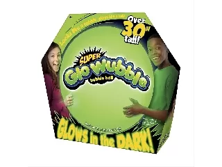 Világító Super Glo Wubble, 75 cm - zöld