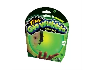 Világító Tiny Glo Wubble, 30 cm - zöld