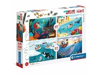 Clementoni Vizi világ 2x20+2x60 db-os puzzle
