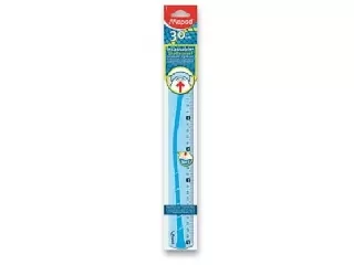 Hajlítható vonalzó műanyag 30 cm MAPED kék