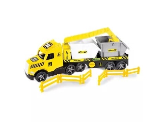 Wader: Magic Truck Technic kamion konténerekkel - 79 cm