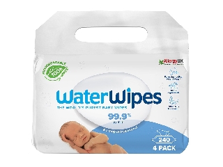 WaterWipes bio baba nedves törlõkendõ 4x60 lapos