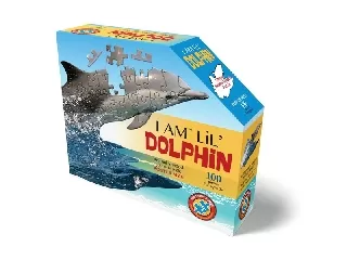 WOW: Formapuzzle junior - 100 db, delfin
